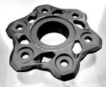 Ducati Streetfighter/Panigale V4 ab 2020 Kettenradträger in Schwarz von Evotech Italien